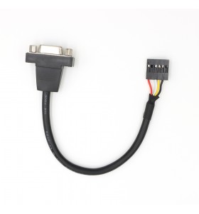 DB9 female to Dupont 6pin cable